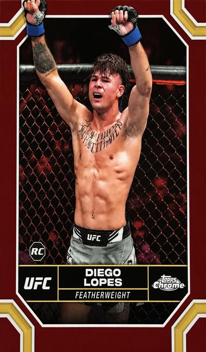 2024 Diego Lopes [Magenta Refractor] #26