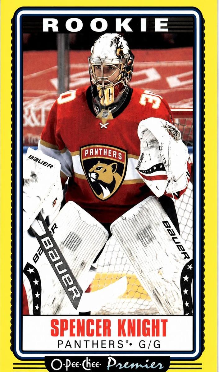 2021 Spencer Knight [Yellow Border] #P-39