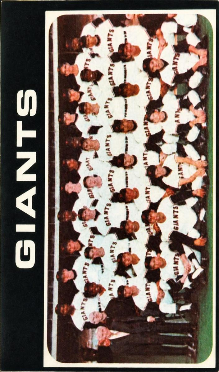 1971 Giants Team #563