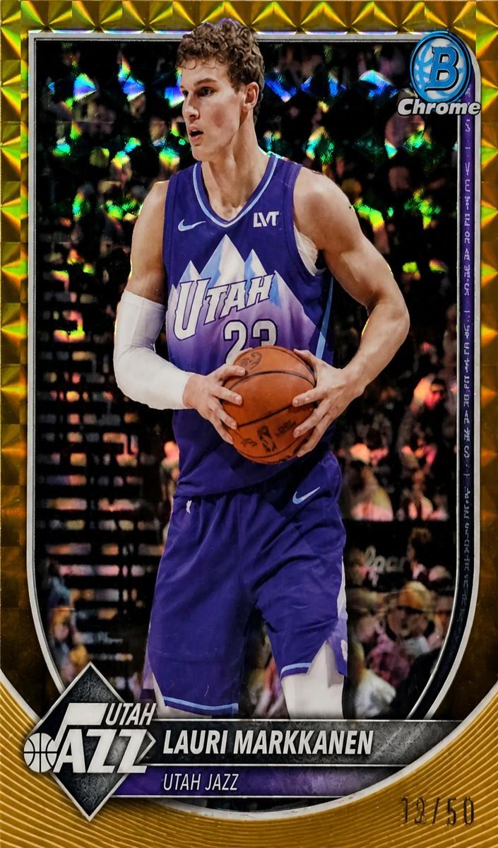 Lauri Markkanen 2025 Bowman Basketball card