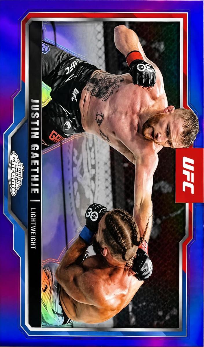 2025 Justin Gaethje [Purple Refractor] #138