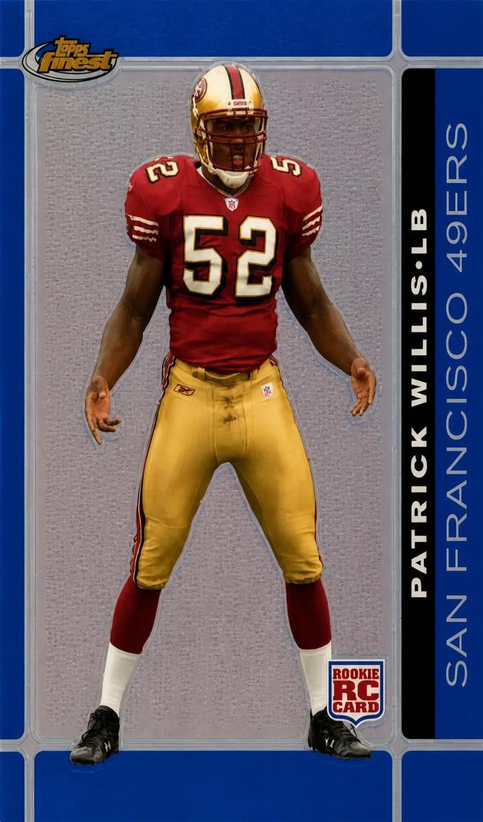 2007 Topps Finest Patrick Willis #149 card