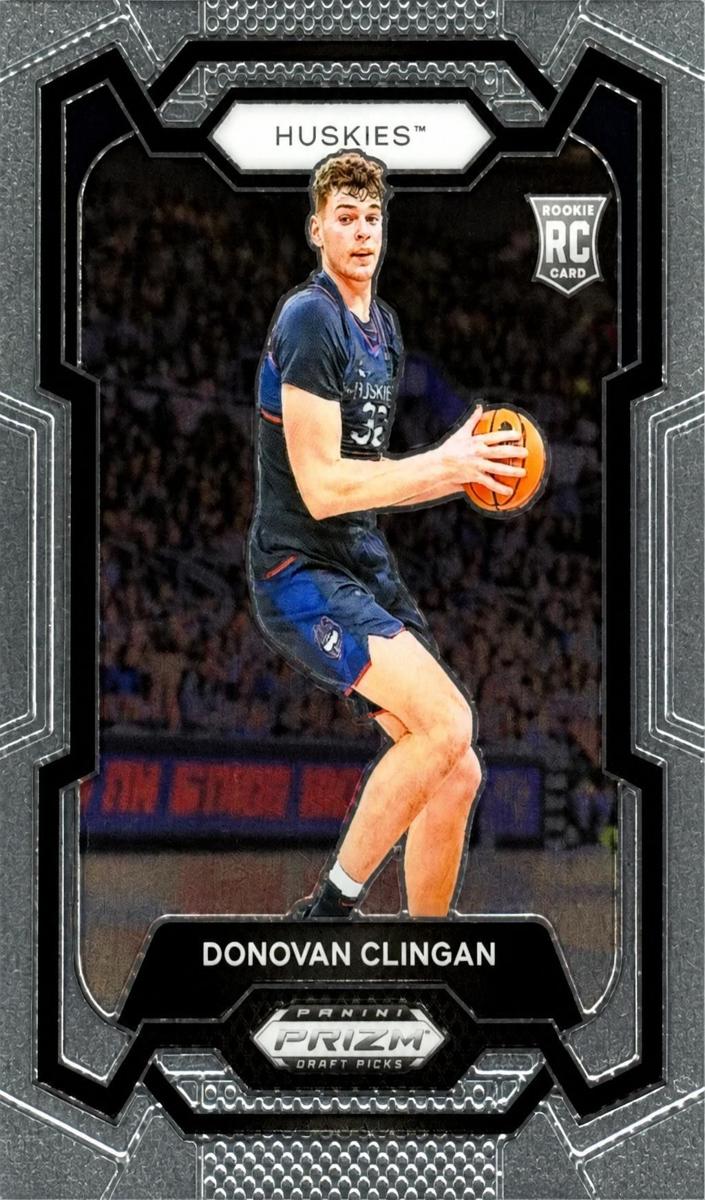 Donovan Clingan 2024 Prizm Draft Picks card