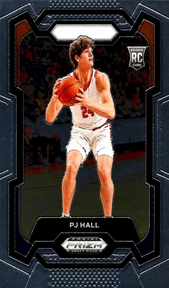 PJ Hall 2024 Prizm Draft Picks card