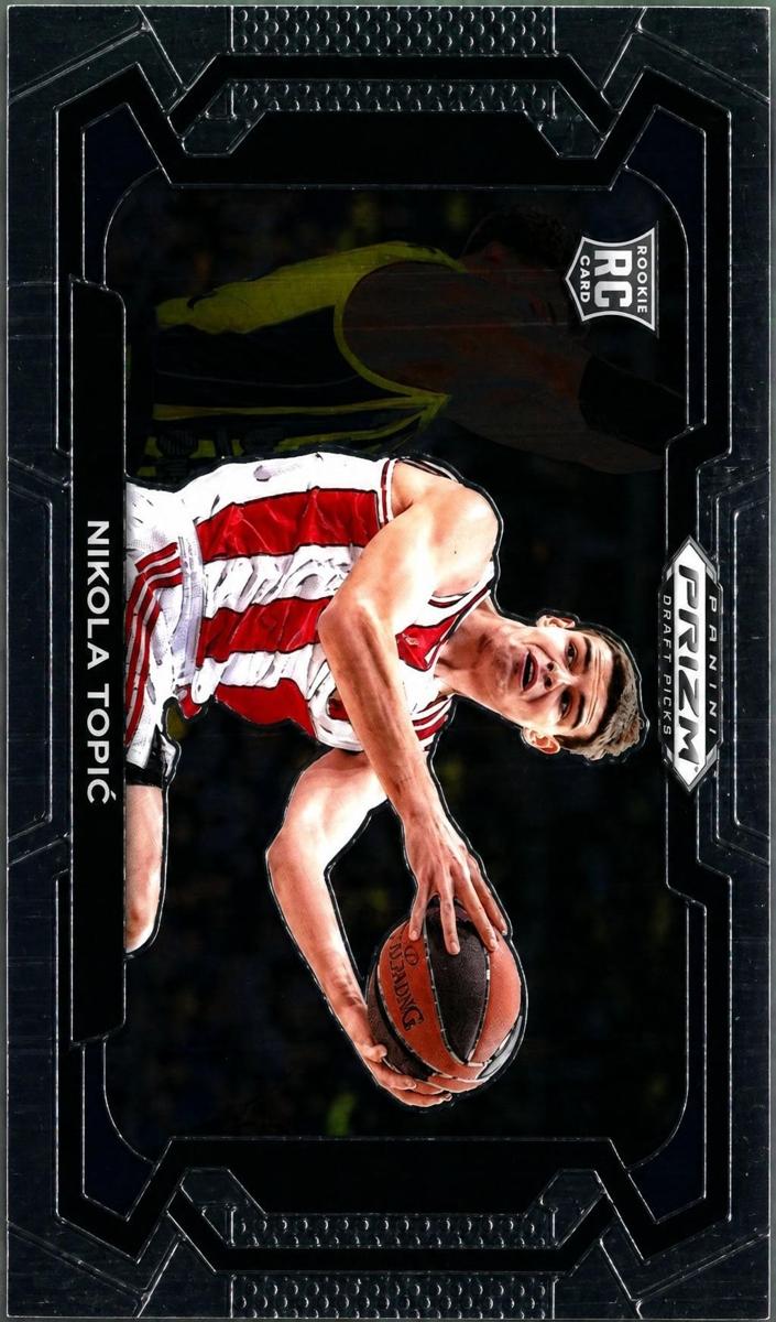 Nikola Topic 2024 Prizm Draft Picks card