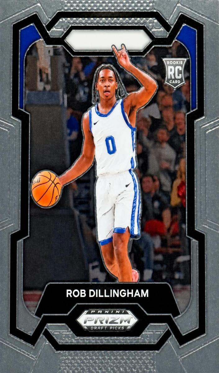 Rob Dillingham 2024 Prizm Draft Picks card
