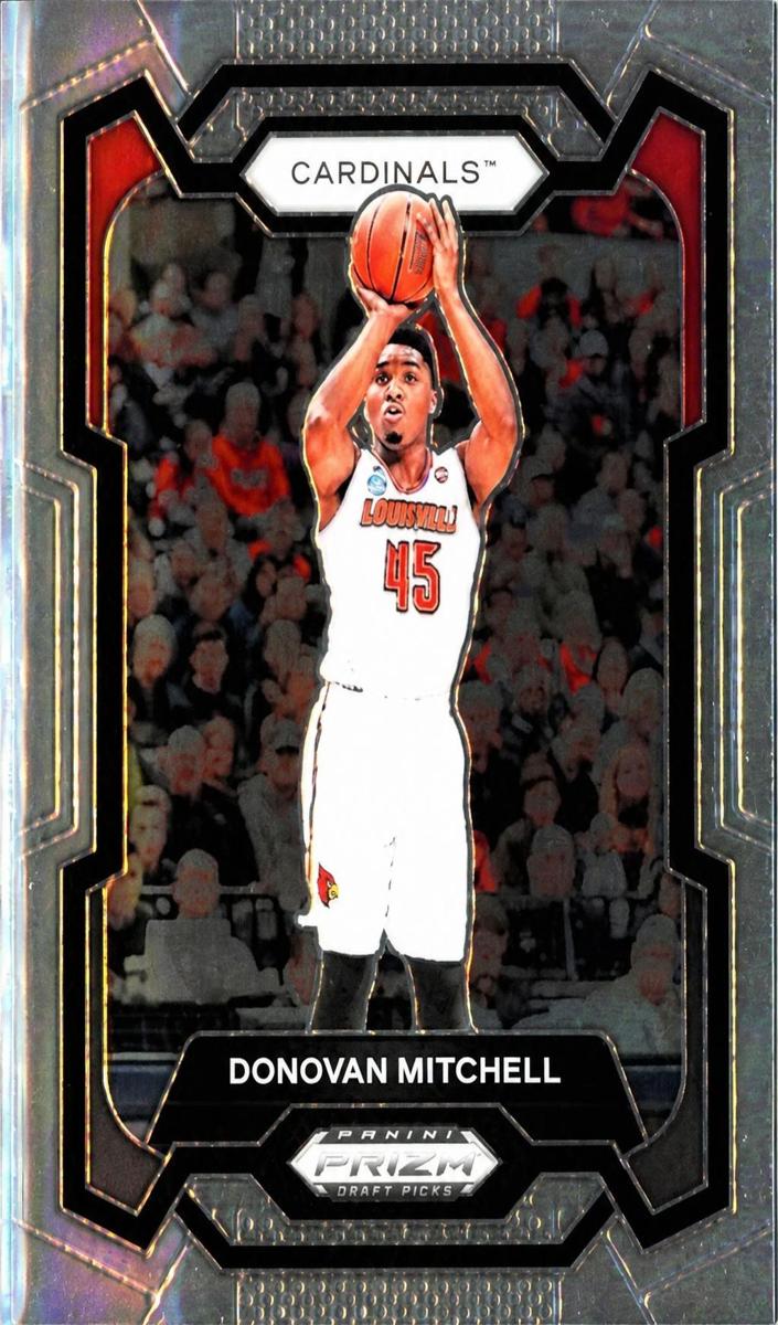 Donovan Mitchell 2024 Prizm Draft Picks card