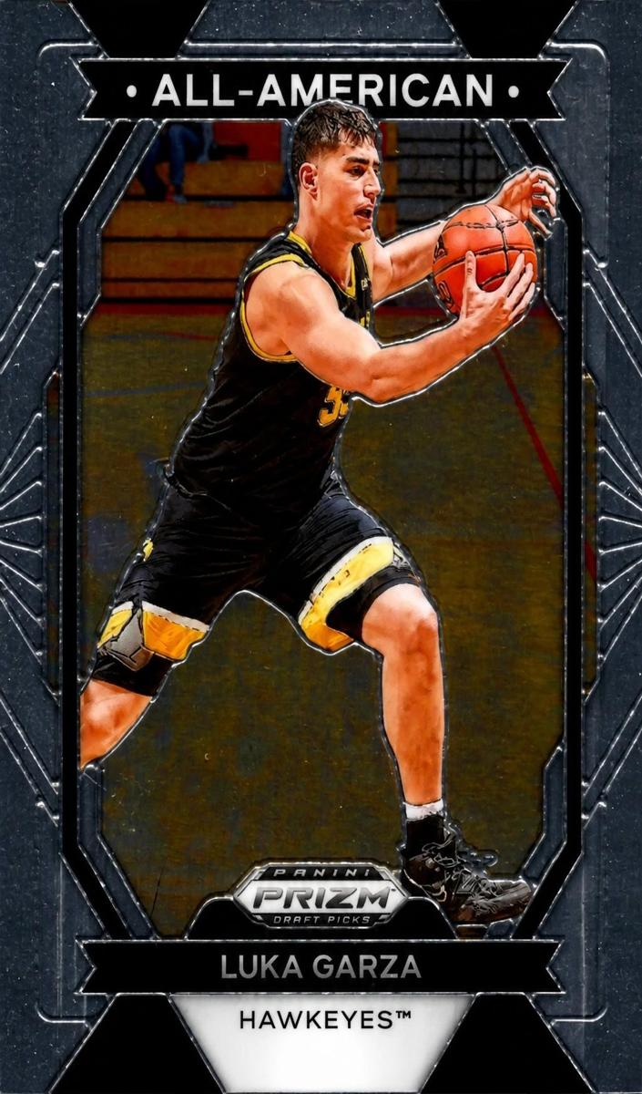 Luka Garza 2024 Prizm Draft Picks card