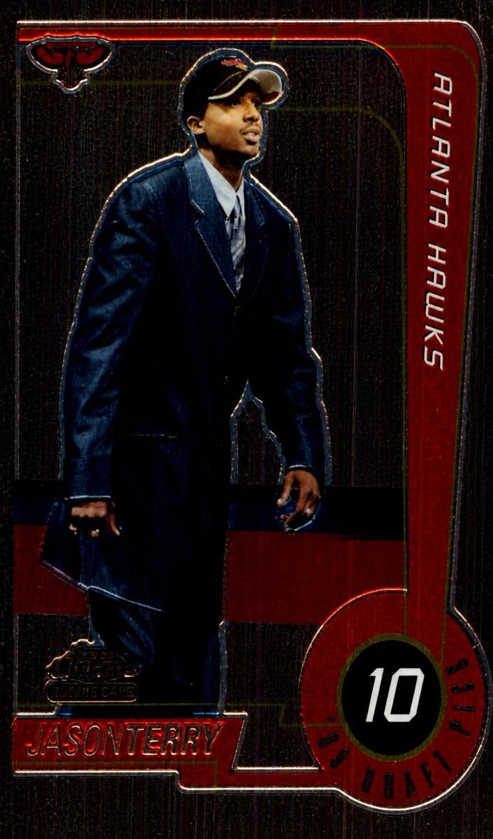 1999 Topps Chrome Jason Terry #111 card