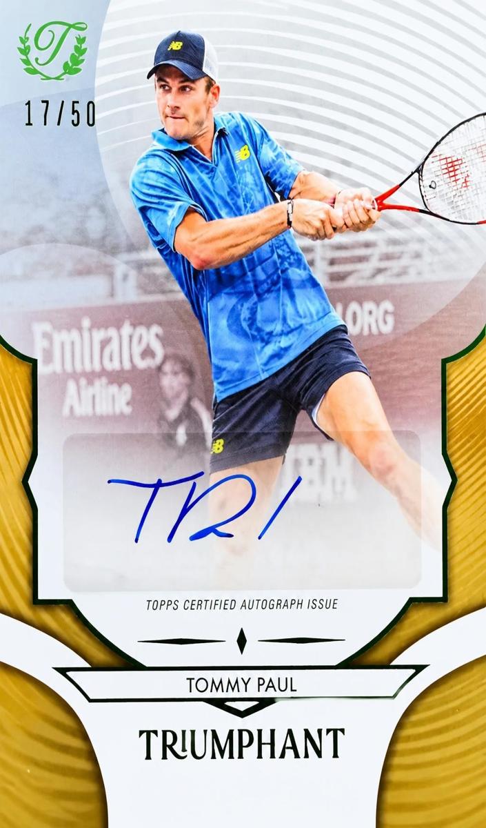 2025 Tommy Paul [Trophy Gold Foil] #26-A