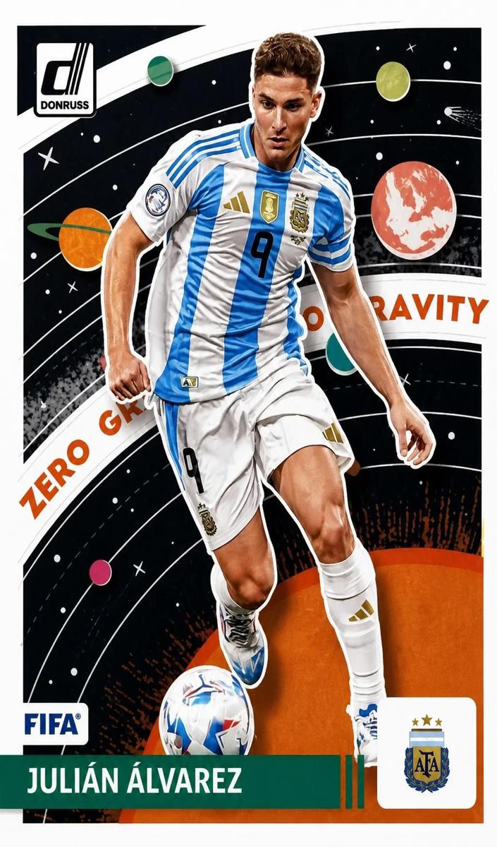 2024 Panini Donruss Julian Alvarez #4 card