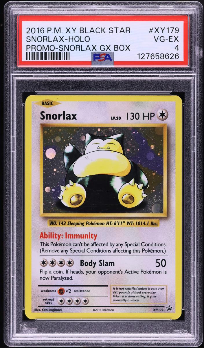 2016 Snorlax #XY179