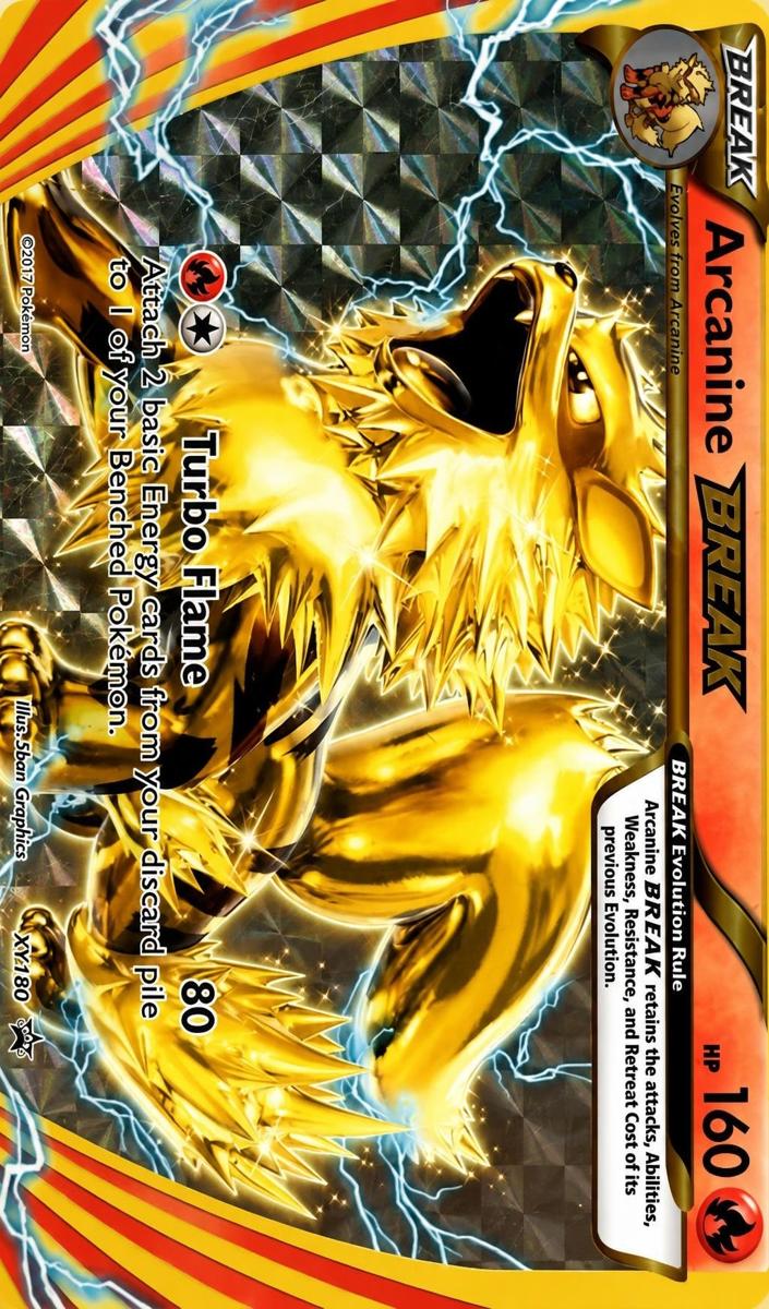 2017 Arcanine #XY180