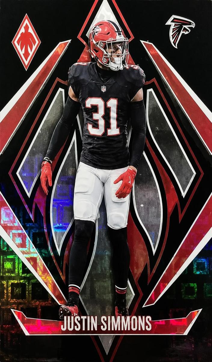 Justin Simmons 2024 Phoenix Football card