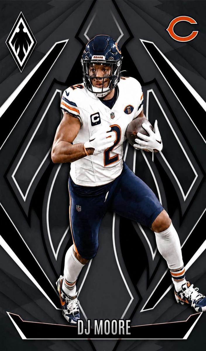 DJ Moore 2024 Phoenix Football card