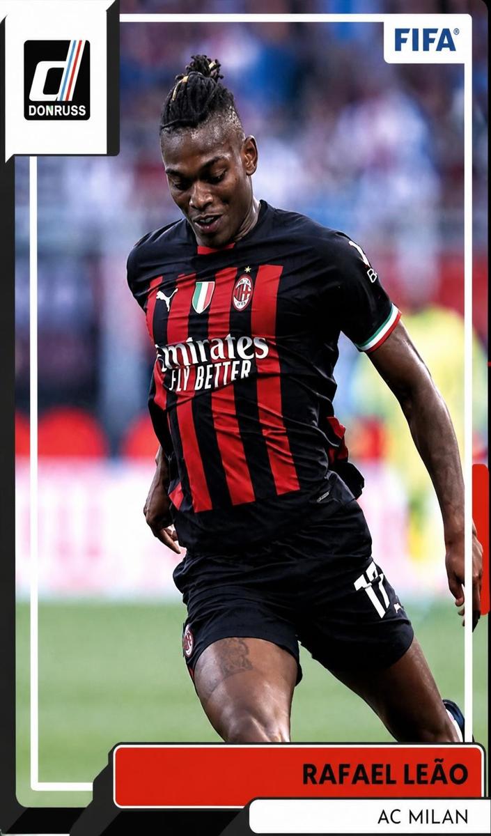 2022 Panini Donruss Rafael Leao [Gold] #3 card