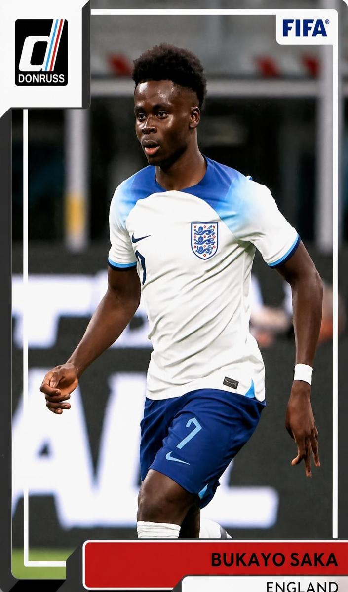 2022 Panini Donruss Bukayo Saka #26 card