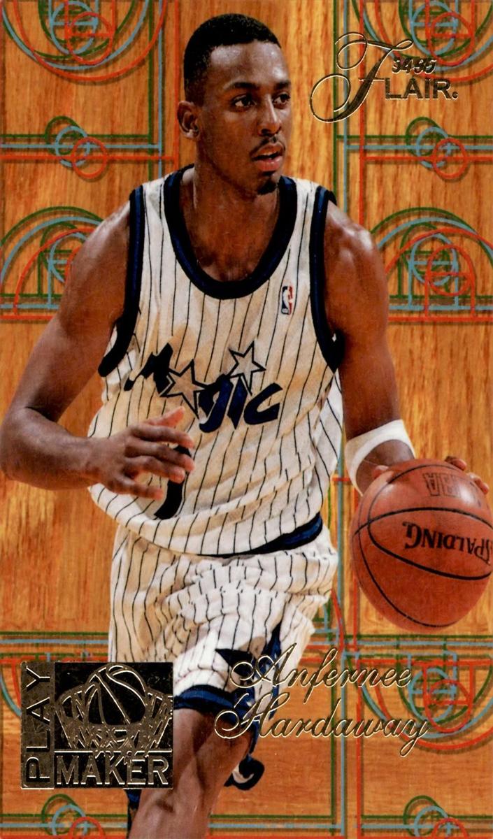 1994 Flair Play Maker Anfernee Hardaway #4 card