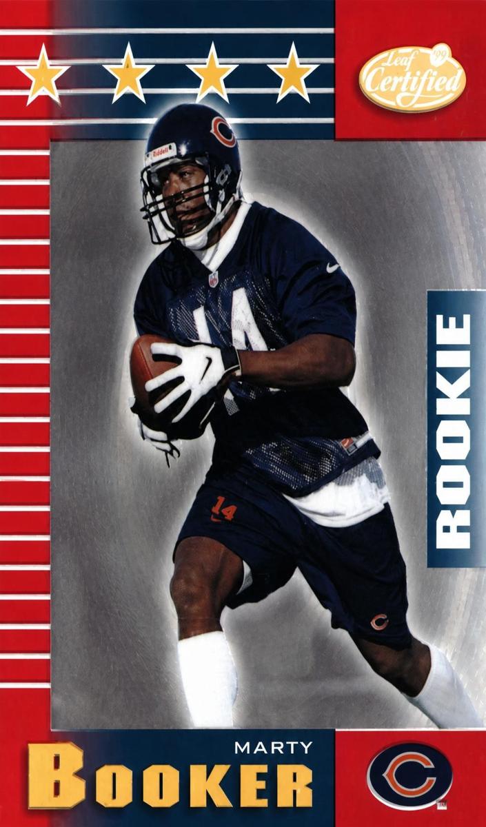 1999 Marty Booker [Mirror Gold] #186