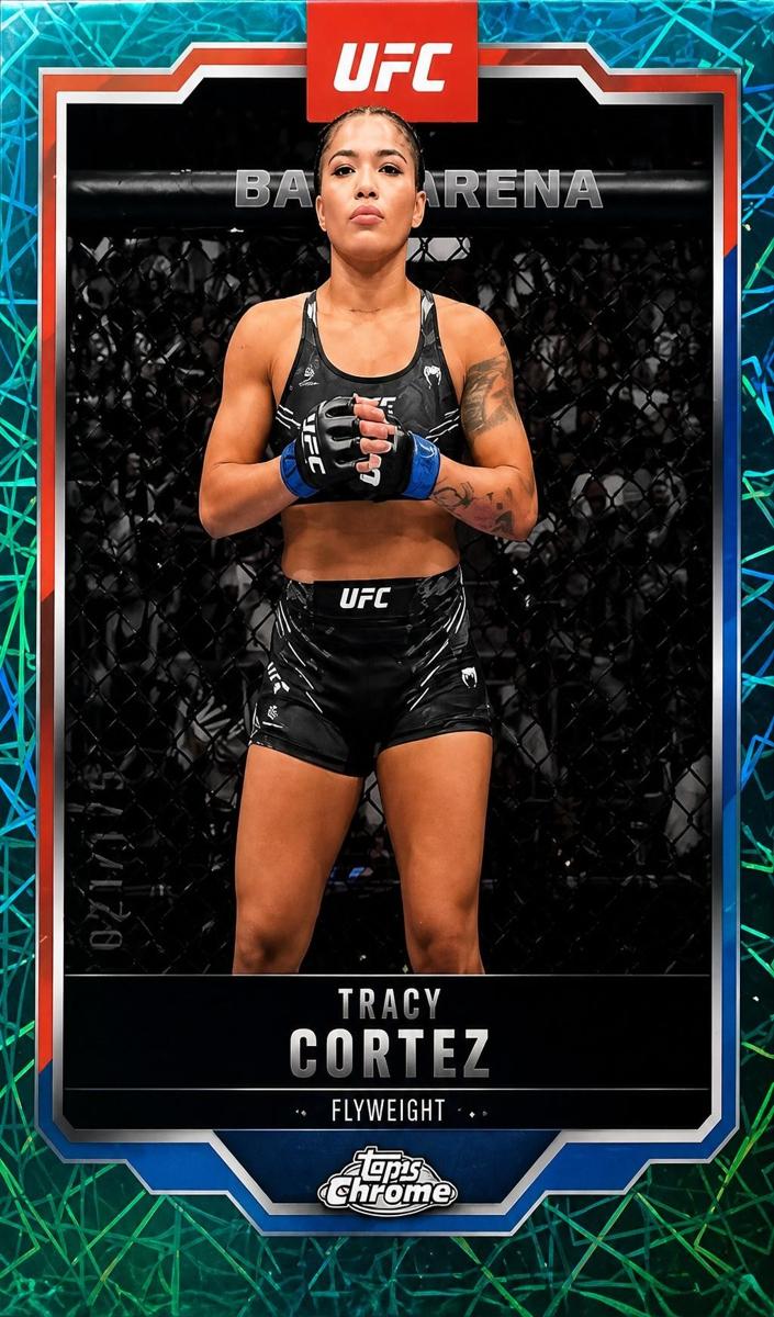2025 Tracy Cortez [Teal Lazer Refractor] #134