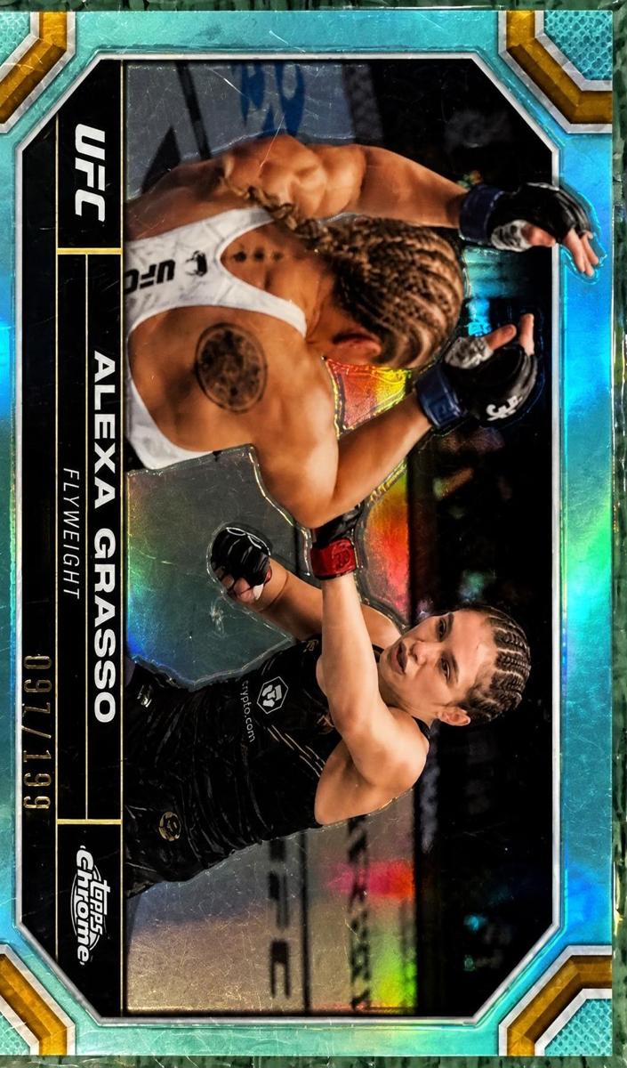 2024 Alexa Grasso [Aqua Refractor] #6