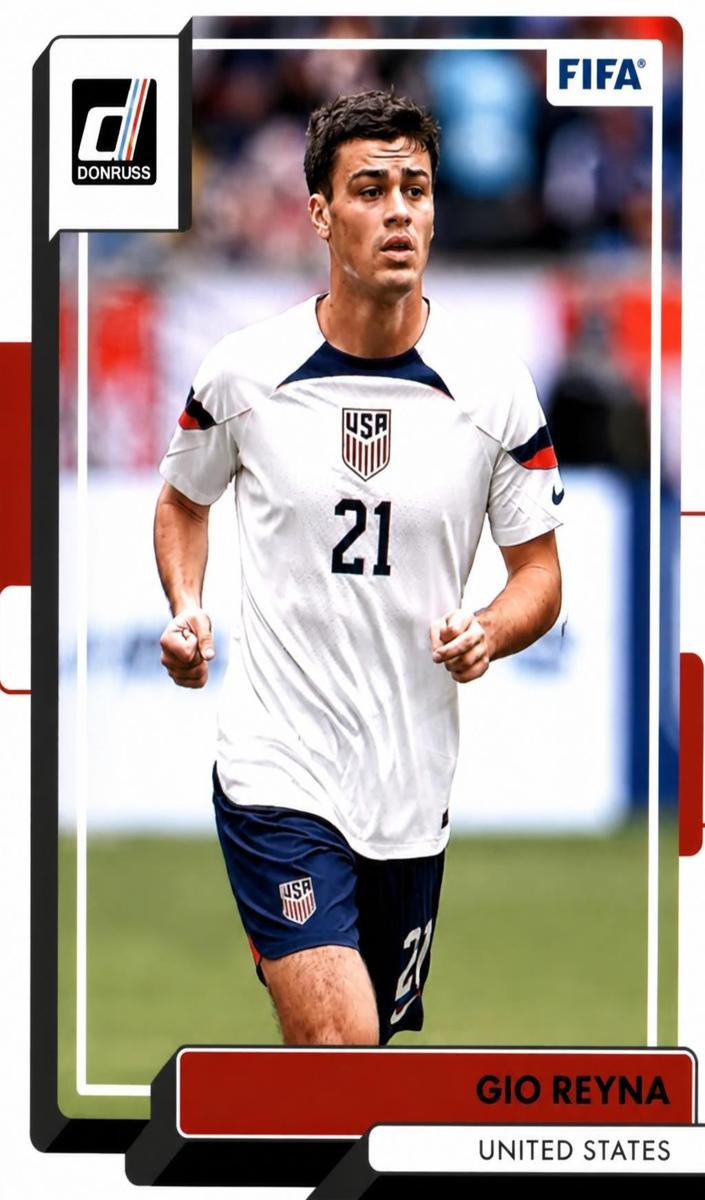 2022 Panini Donruss Gio Reyna #170 card