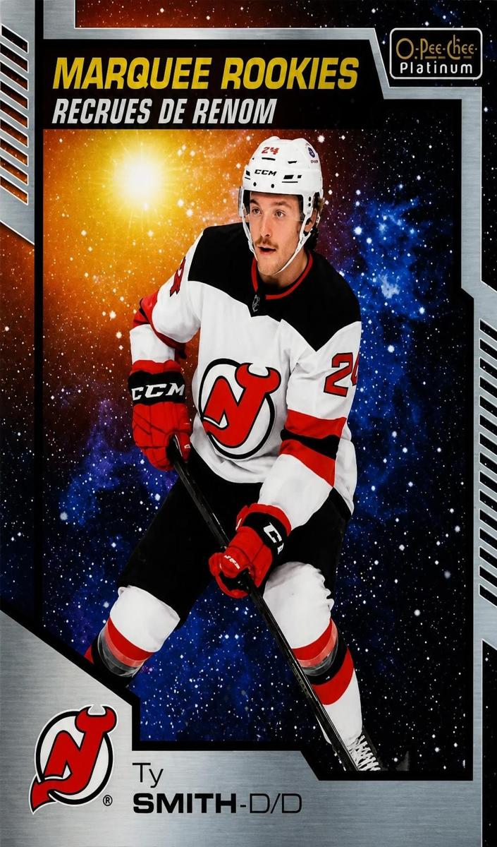 2020 O-Pee-Chee Platinum Ty Smith [Cosmic] #193 card