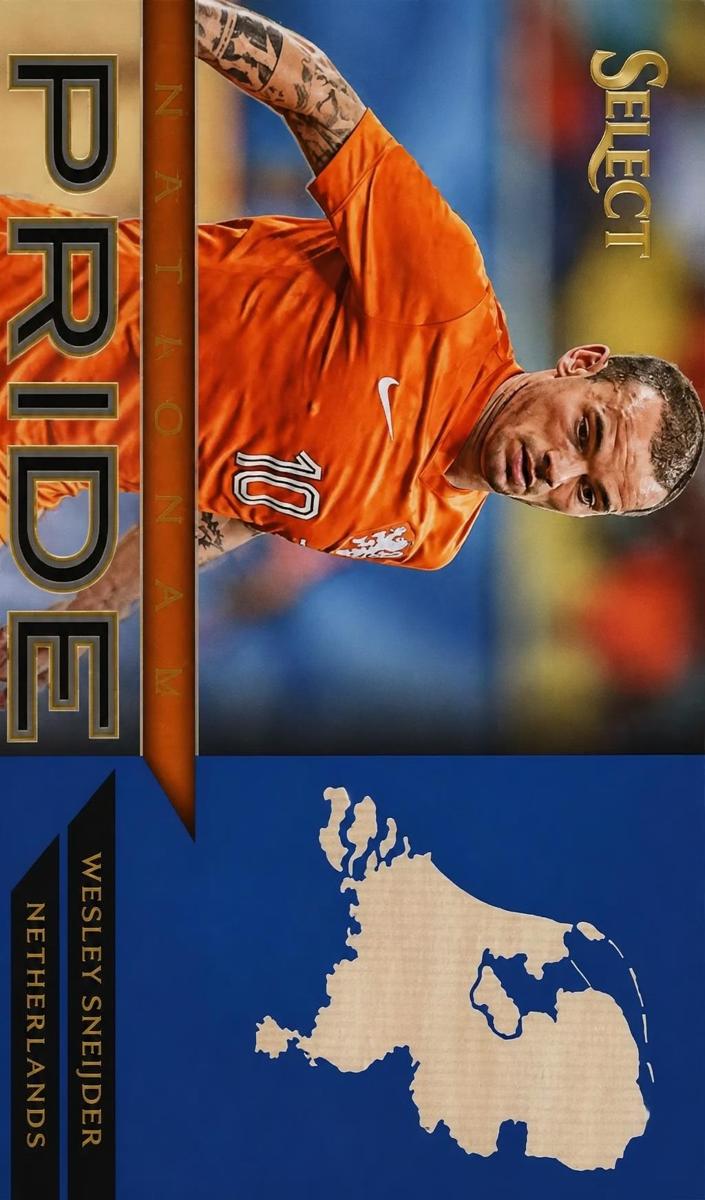 2015 Panini Select Wesley Sneijder [Blue] #50 card