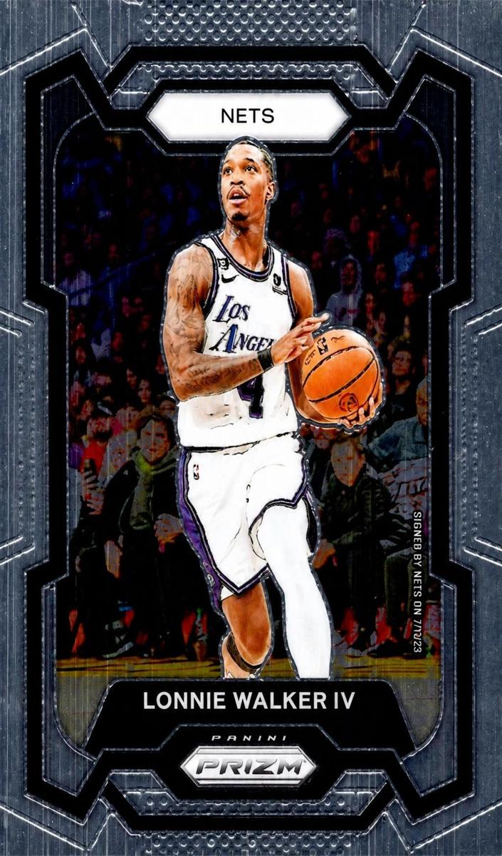 Lonnie Walker IV 2023-24 Prizm Basketball card