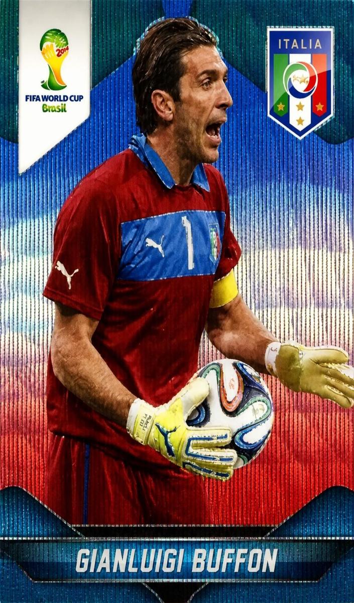 2014 Gianluigi Buffon [Blue and Red Wave] #123