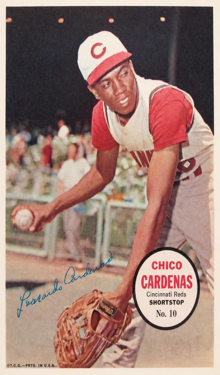 1967 Topps Pin Ups Chico Cardenas #10 card