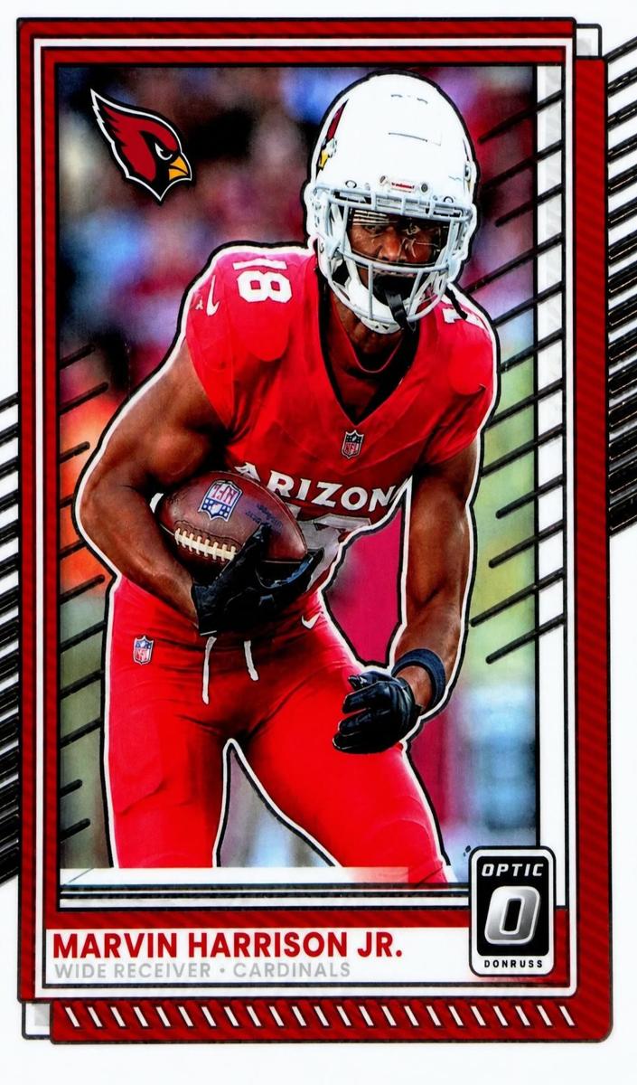 Marvin Harrison Jr. 2025 Donruss Optic Football card