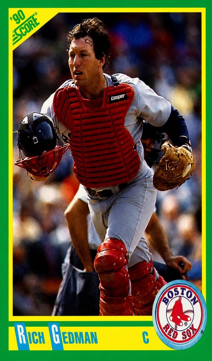 1990 Rich Gedman #173