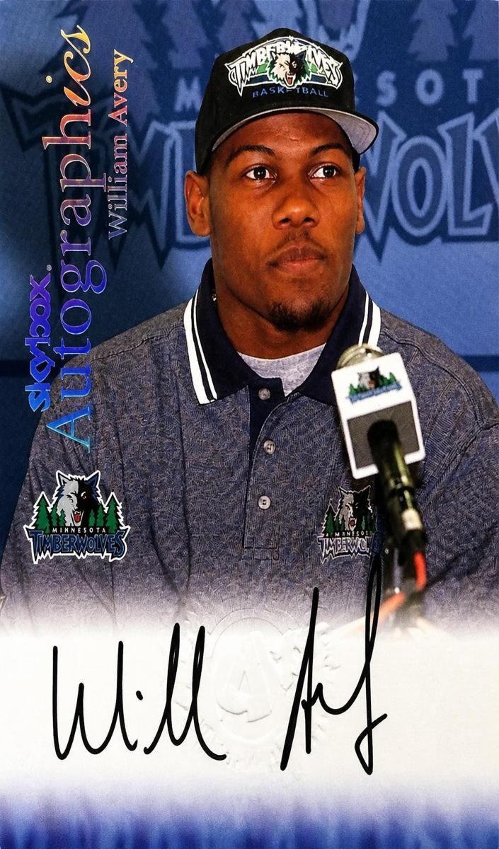 1999 Skybox Premium William Avery #NNO card