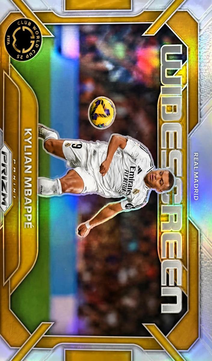 2025 Panini Prizm FIFA Club World Cup Kylian Mbappe [Silver] #18 card