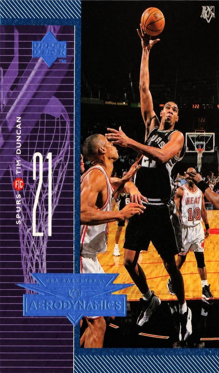 1998 Upper Deck Tim Duncan [Gold] #A21 card