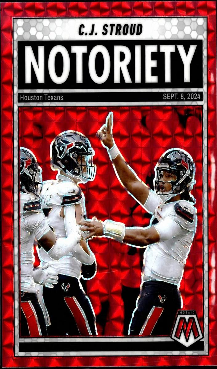 2025 Panini Mosaic Notoriety C.J. Stroud  [Mosaic] #5 card