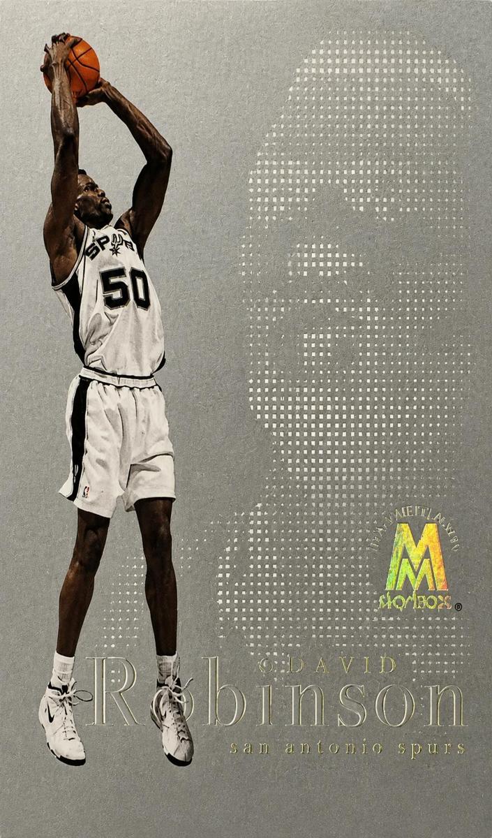 1998 Skybox Molten Metal David Robinson #21 card
