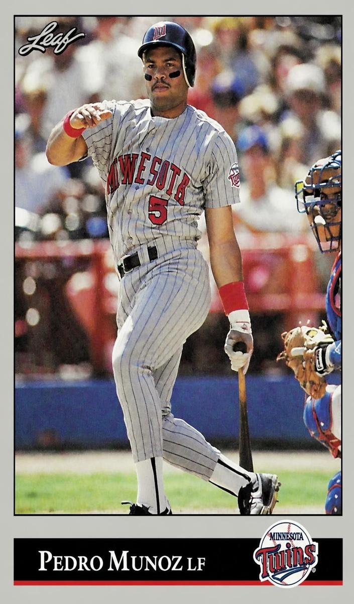 1992 Leaf Pedro Munoz #53 card