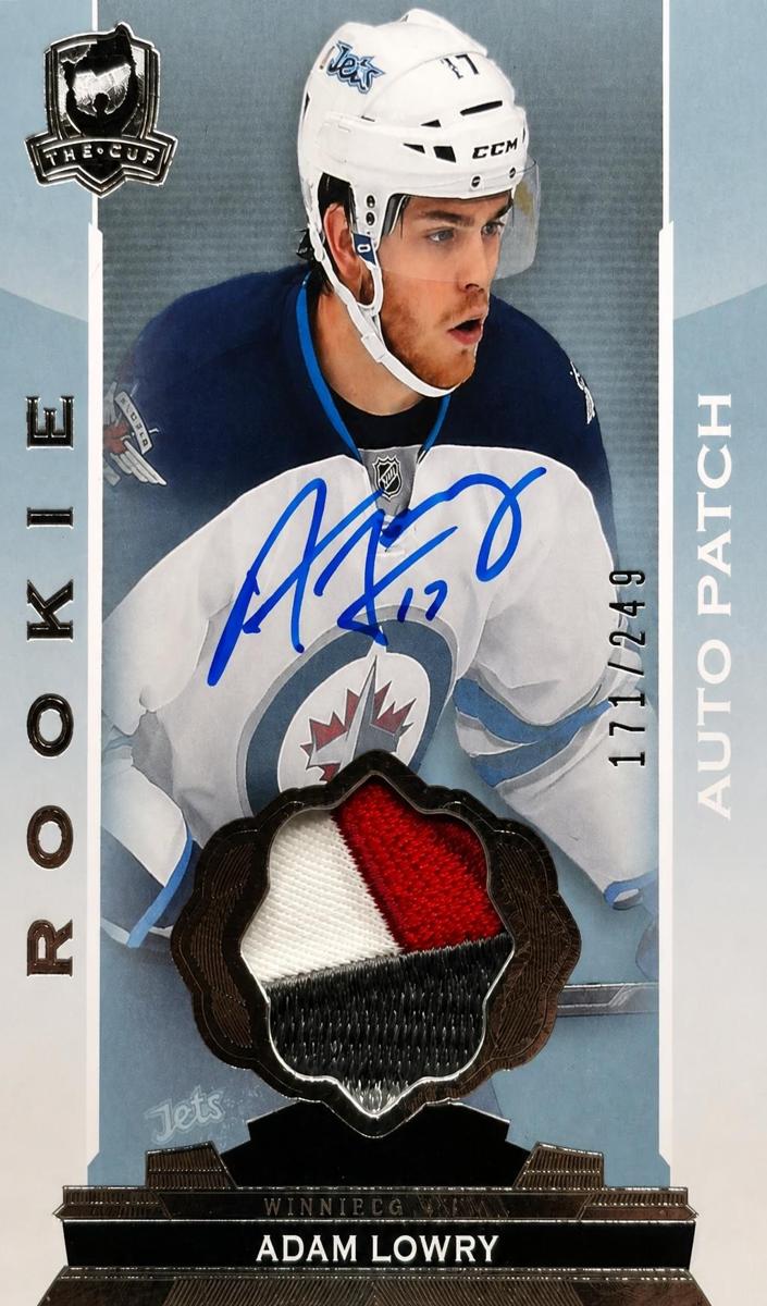 2014 Upper Deck The Cup Adam Lowry #158 card