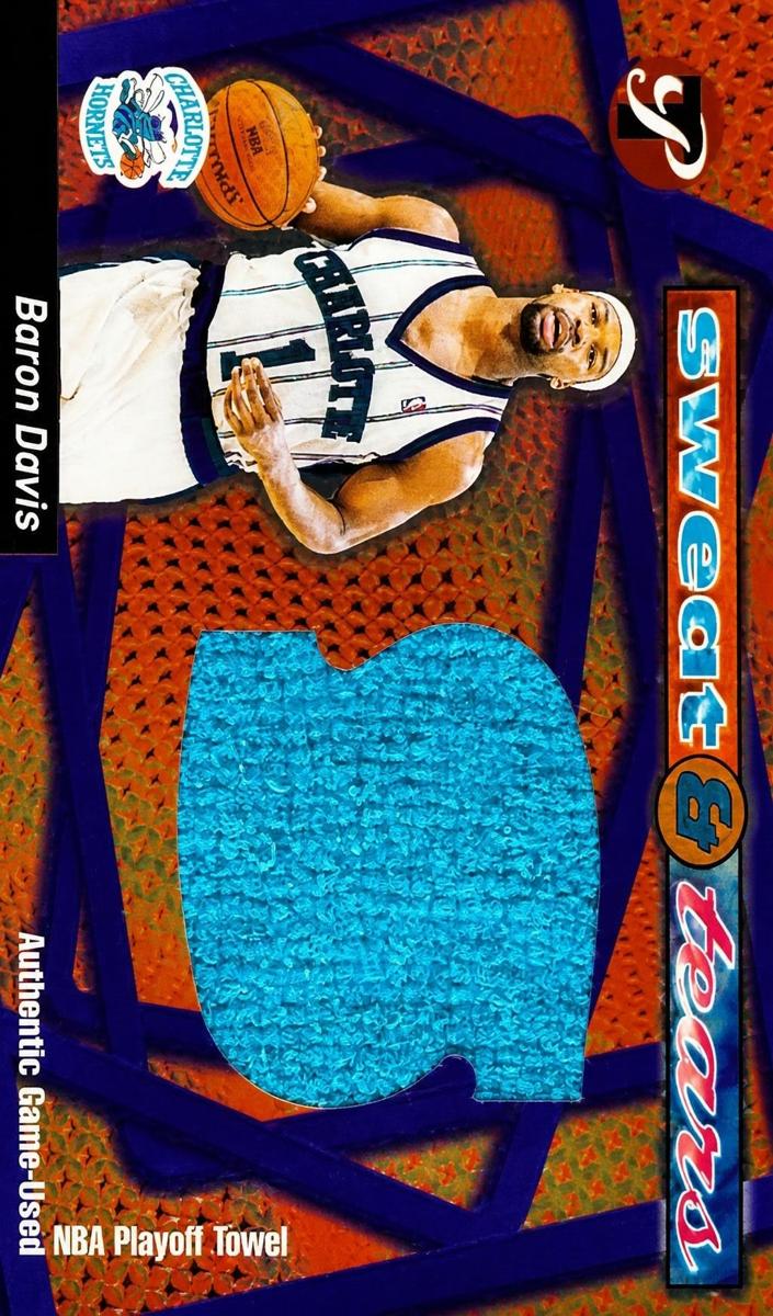 2001 Topps Pristine Baron Davis #CH-BD card