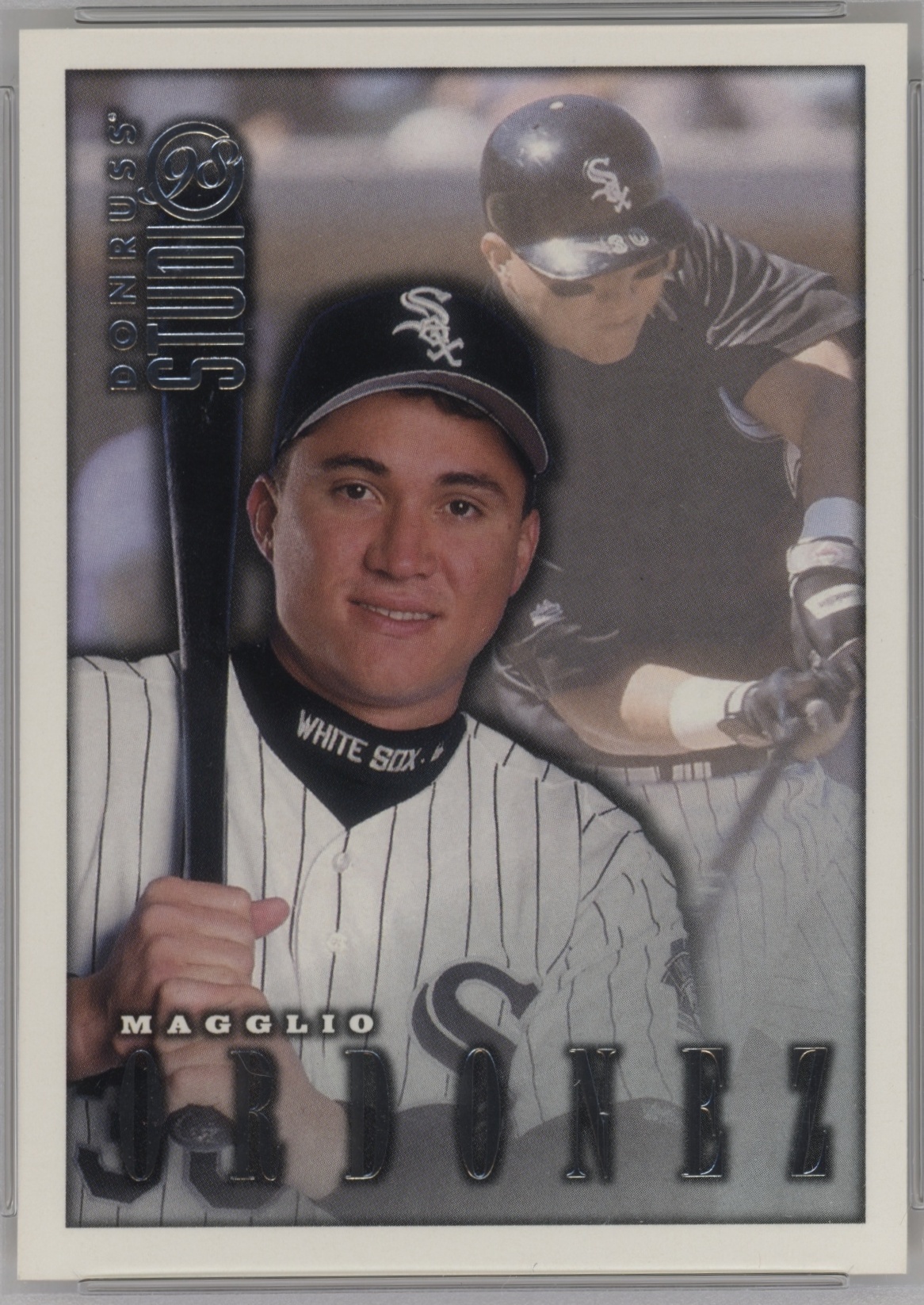 1998 Donruss Studio Baseball Magglio Ordonez #92 PSA 10