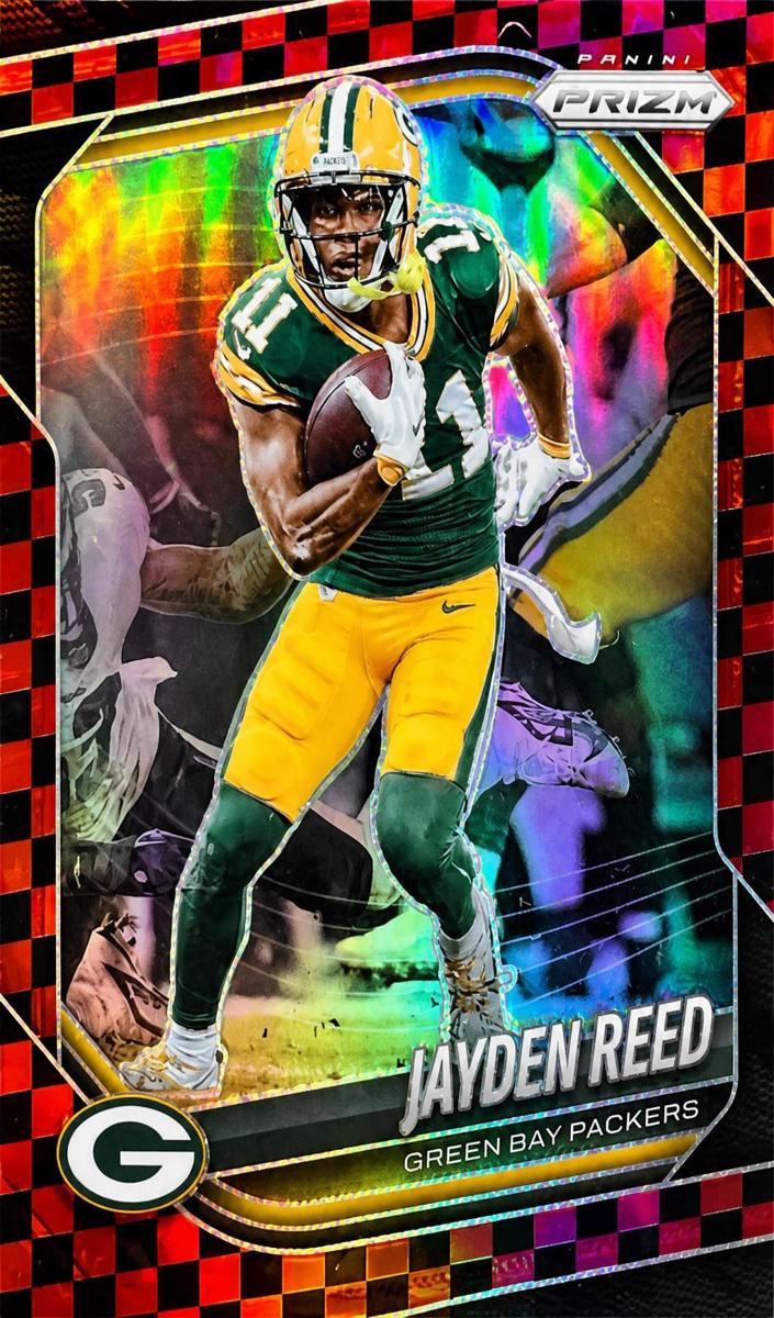 Jayden Reed 2025 Prizm Football card