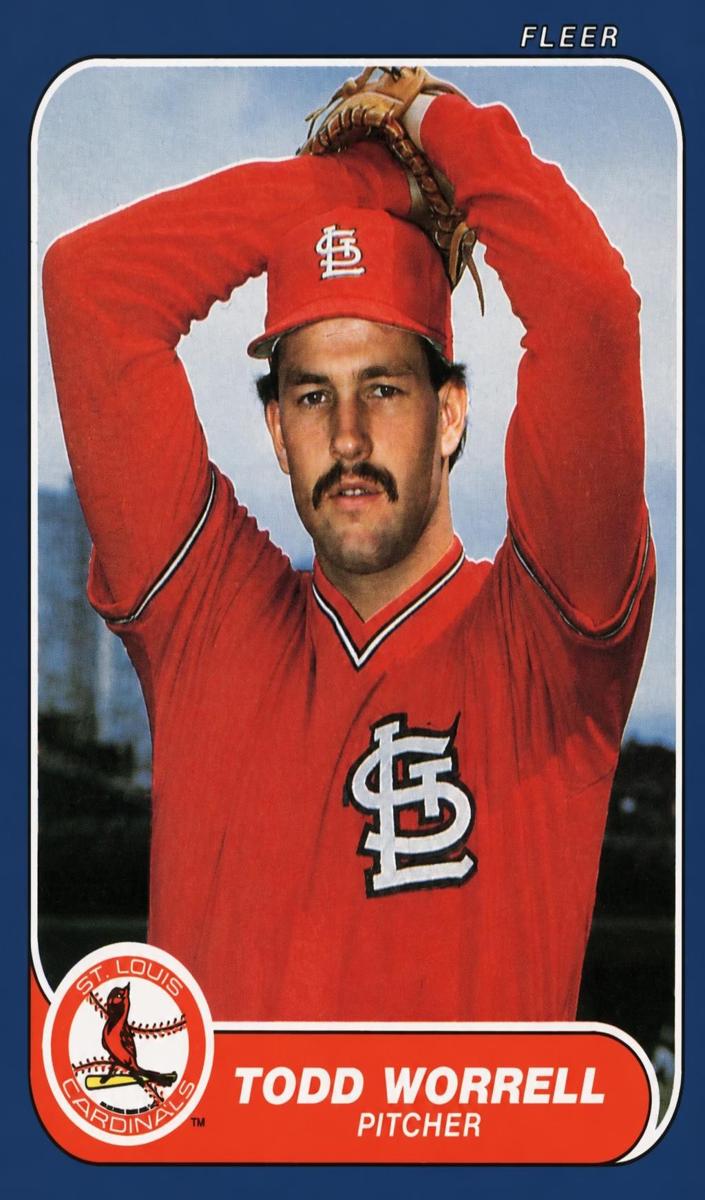 1986 Todd Worrell #49