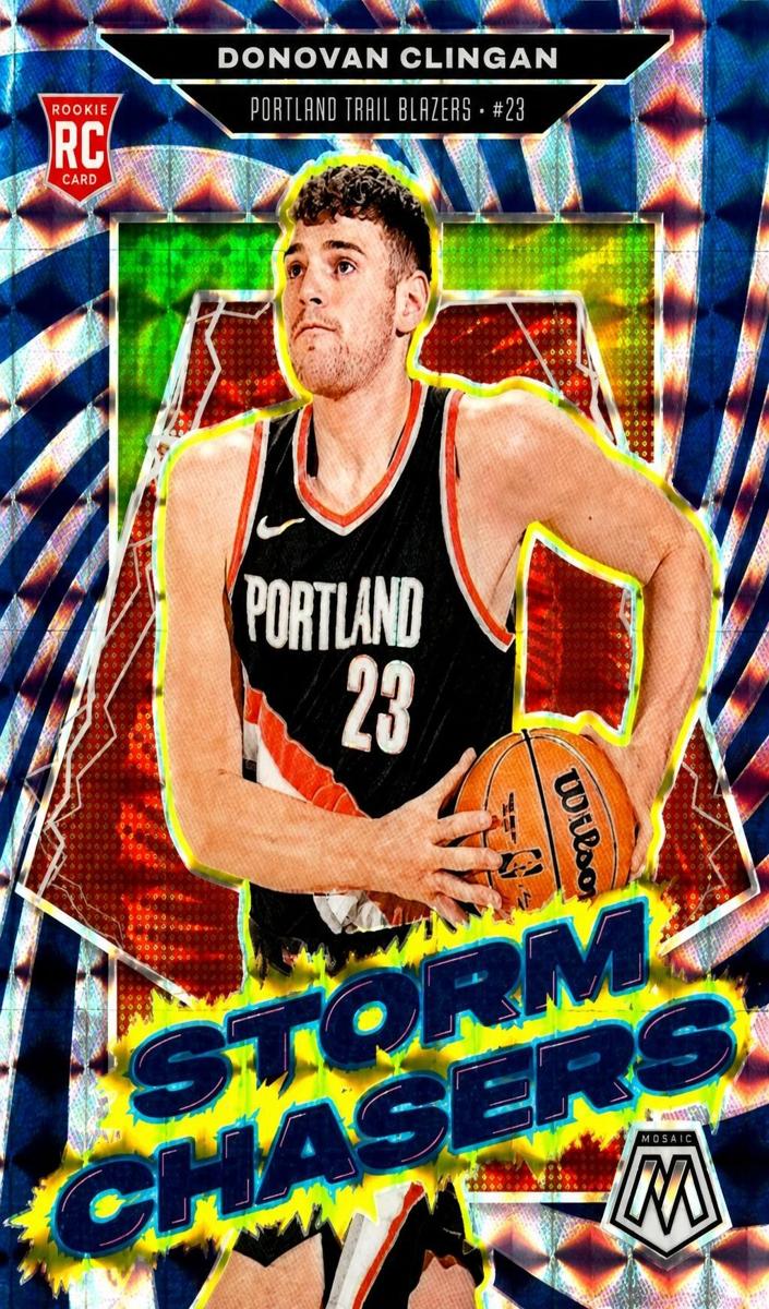 Donovan Clingan 2024 Mosaic Basketball card