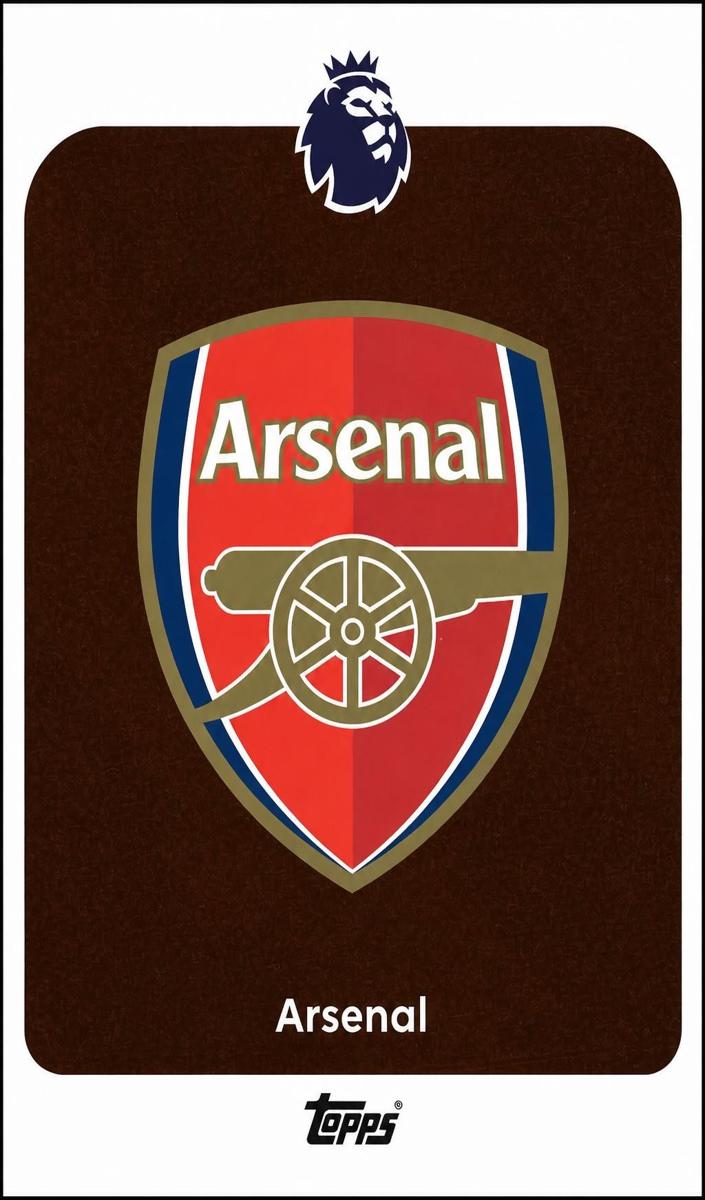 2025 Topps Premier League Team Badge #1 card