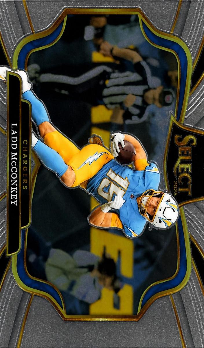 Ladd McConkey 2025 Select Football card