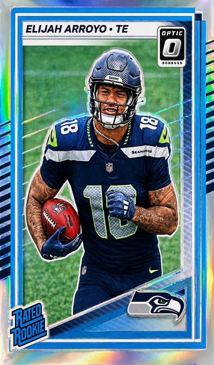 Elijah Arroyo 2025 Donruss Optic Football card