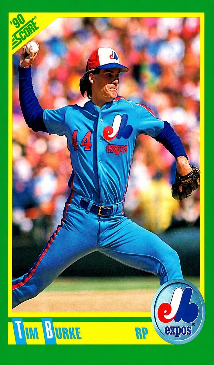 1990 Tim Burke #127