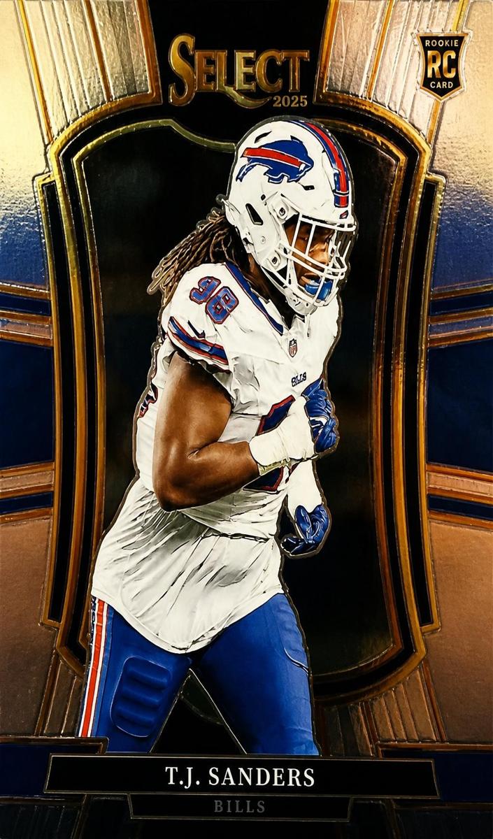 T.J. Sanders 2025 Select Football card